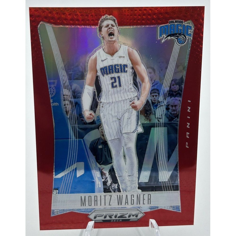 2023-24 Prizm Deca Moritz Wagner‎ Orlando Magic Red Prizm  113/199